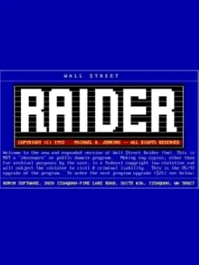 Wall Street Raider